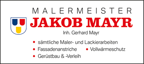 Firma Malermeister Jakob Mayr